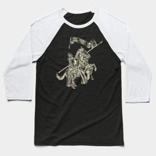 Medieval knight on a horse Baseball T-Shirt